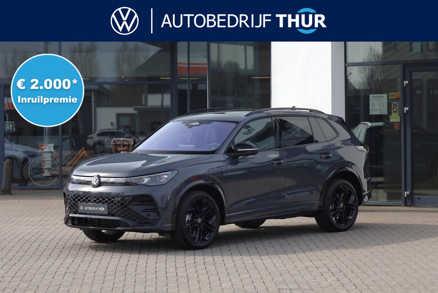 Volkswagen Tiguan - 1.5 eHybrid R-Line Edition 272PK / 200kW DSG, Interieur style pakket (lederen 'Varenna' be - AutoWereld.nl