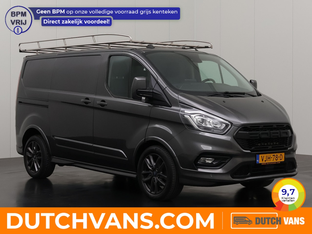 Ford Transit Custom - 2.0TDCI 185PK Automaat Sport | Imperiaal | Trekhaak | Navigatie | Camera | Airco | Cruise - AutoWereld.nl