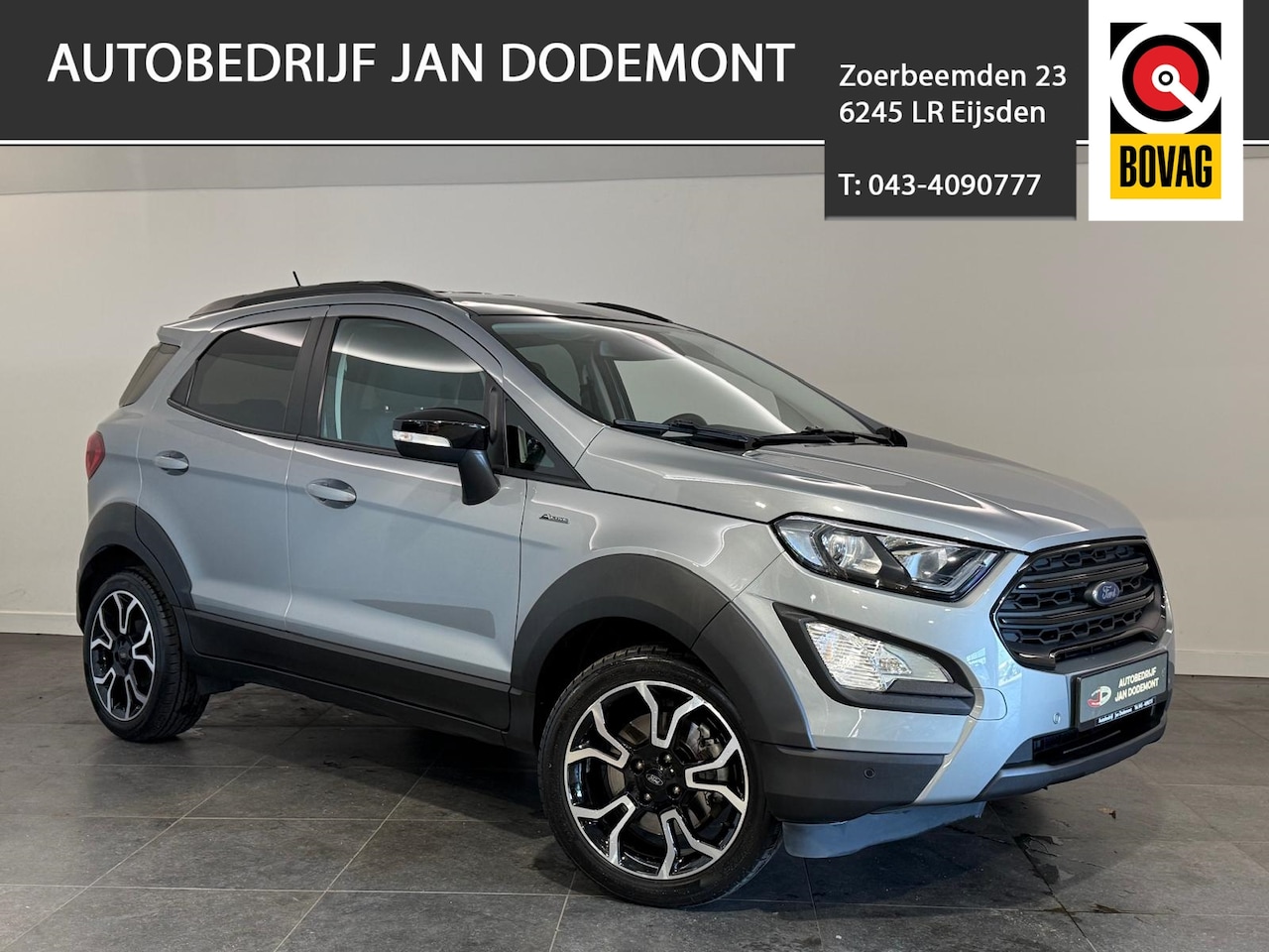 Ford EcoSport - 1.0 EcoBoost 125pk Active leder bekleding - AutoWereld.nl