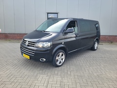 Volkswagen Transporter - 2.0 TDI L2H1 DC 103 KW 140 PK AIRCO AUTOMAAT LANG DUBBELE CABINE ZWART Limited Edition 201