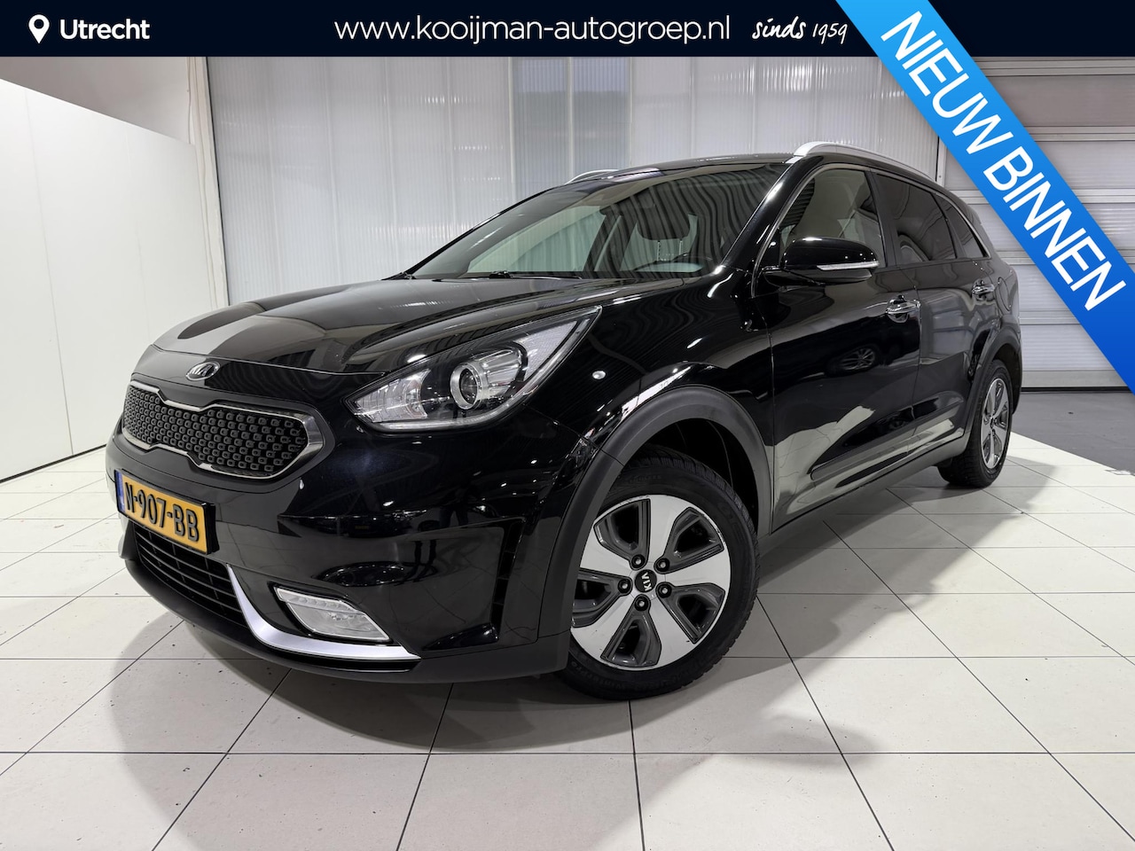 Kia Niro - 1.6 GDi Hybrid DynamicLine Navigatie, Camera, Apple Carplay/Android Auto - AutoWereld.nl
