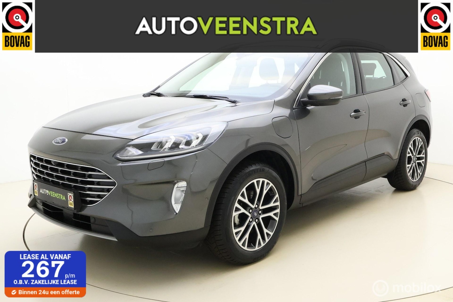 Ford Kuga - 2.5 PHEV Titanium|CAMERA|STOELVERW|DAB| - AutoWereld.nl