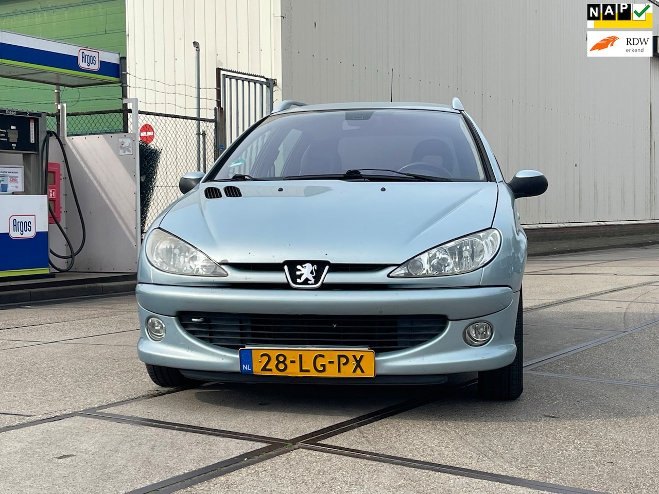 Peugeot 206 SW - 1.6-16V XS Automaat Leer/Airco/Pdc Nap APK - AutoWereld.nl