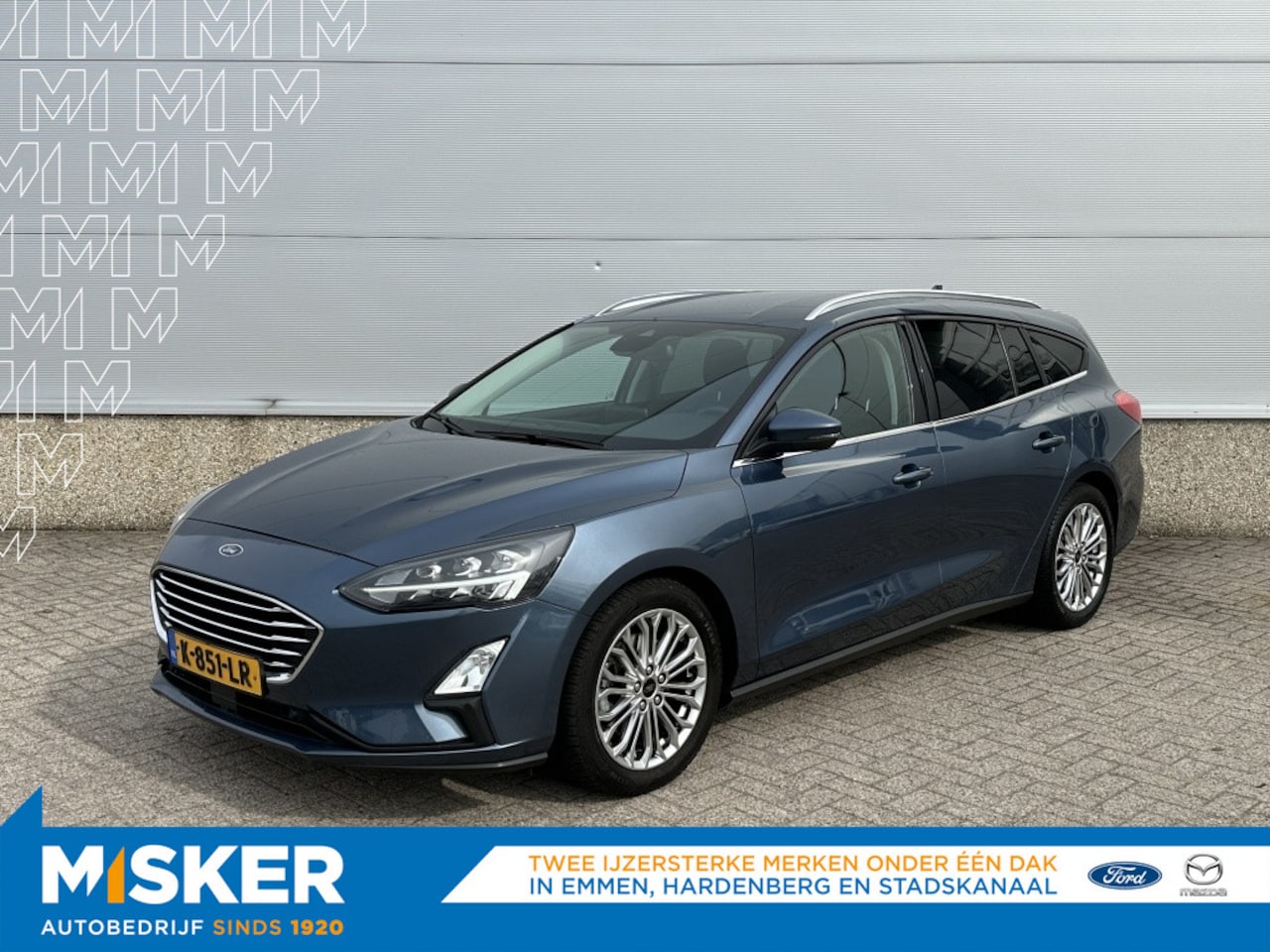 Ford Focus Wagon - 1.5 EcoB. Titanium 150pk Trekhaak / Winterpack / Designpack - AutoWereld.nl