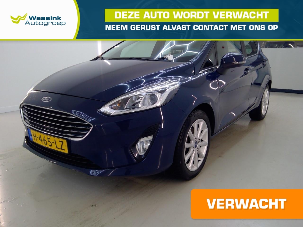 Ford Fiesta - 1.0 EcoBoost 95pk 5dr Titanium | Navigatie By App | Climate control | 16 inch Licht metale - AutoWereld.nl