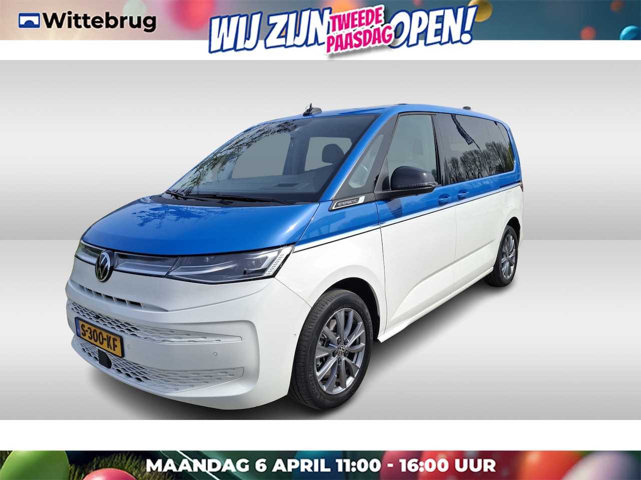 Volkswagen Multivan - 1.4 eHybrid L1H1 Energetic 1.4 eHybrid  218 pk Panoramadak | IQ Light | Achteruitrijcamera - AutoWereld.nl