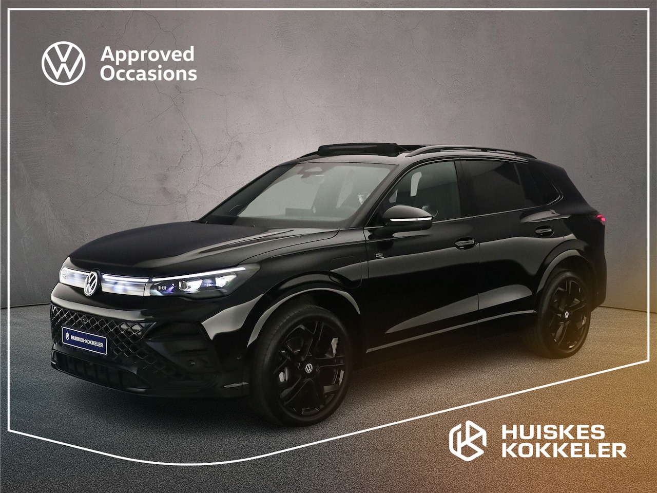 Volkswagen Tiguan - R-Line Edition 1.5 TSI eHybrid 272pk DSG Automaat Trekhaak, Panoramadak, Black style, Harm - AutoWereld.nl