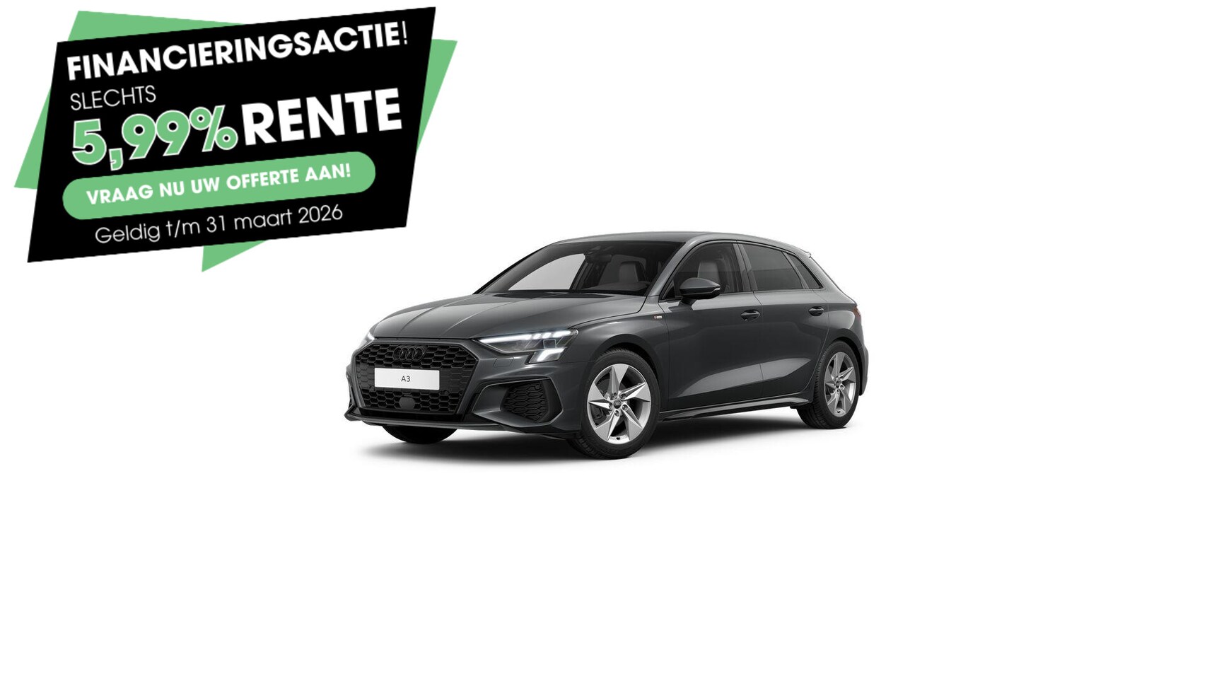 Audi A3 Sportback - 30 TFSI S edition | 110 PK | Automaat | Adaptive cruise control | LED verlichting | S line - AutoWereld.nl