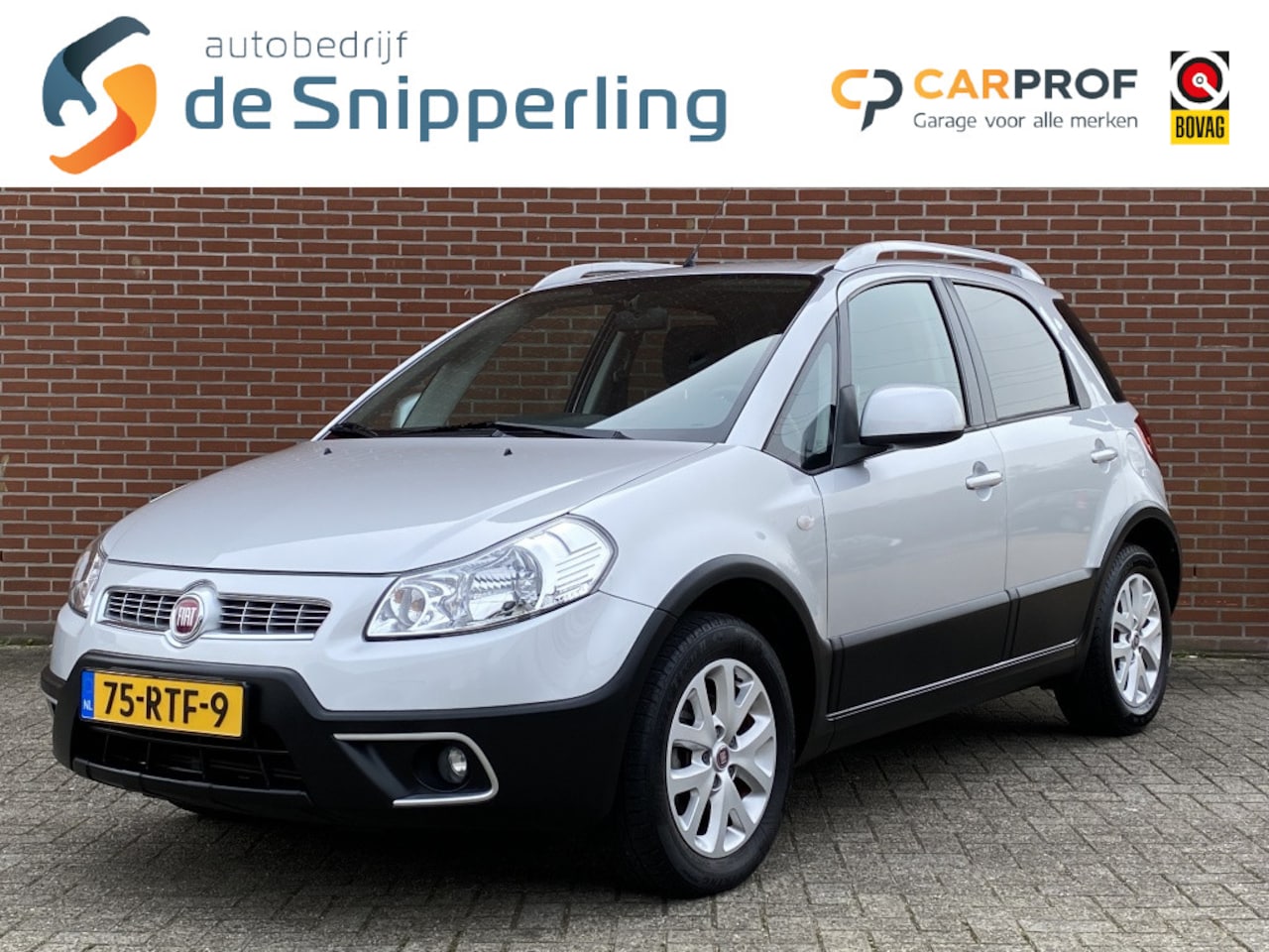 Fiat Sedici - 1.6-16V EMOTION AUTOMAAT AIRCO TREKHAAK LMV - AutoWereld.nl