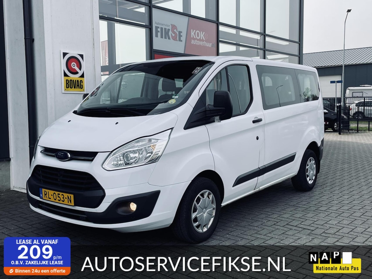 Ford Transit Custom - Combi 310 2.0 TDCI Trend | 9 persoons | - AutoWereld.nl
