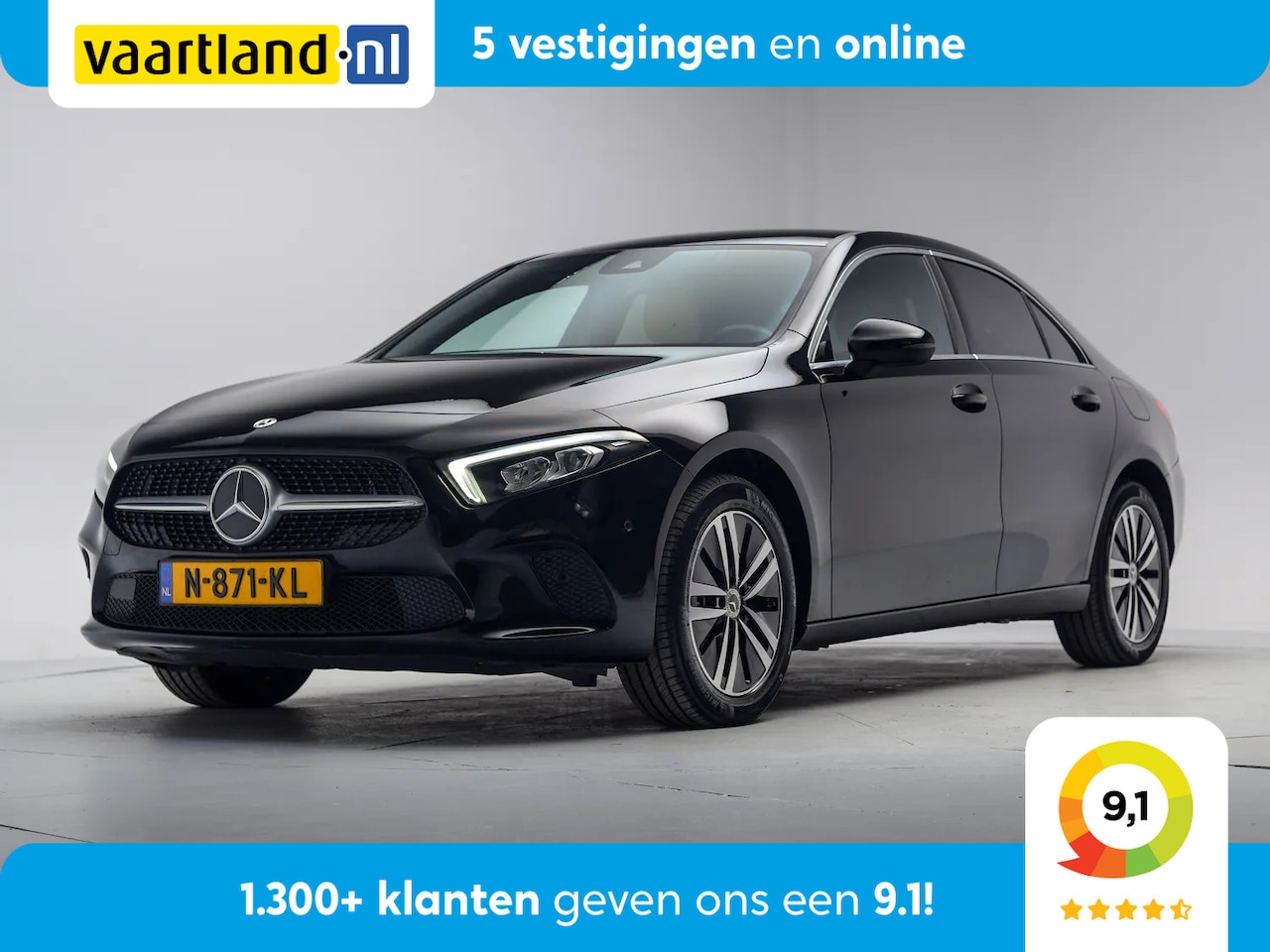 Mercedes-Benz A-klasse - 250 e Luxury [ Leder Navi Camera Trekhaak ] - AutoWereld.nl