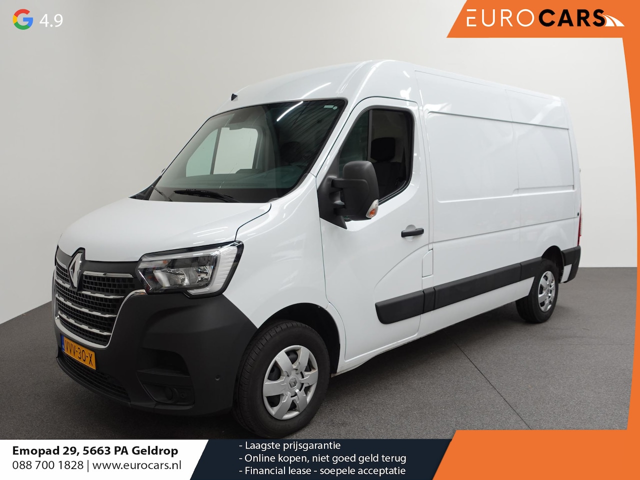 Renault Master - T33 2.3 dCi 135PK L2H2 Work Edition Airco Cruise Control Camera Navi PDCA Trekhaak - AutoWereld.nl