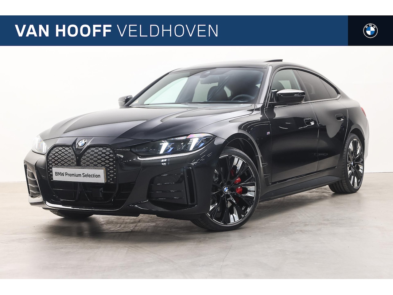 BMW i4 - eDrive40 High Executive M Sport / Schuif-kanteldak / M Adaptief onderstel / Adaptieve LED - AutoWereld.nl