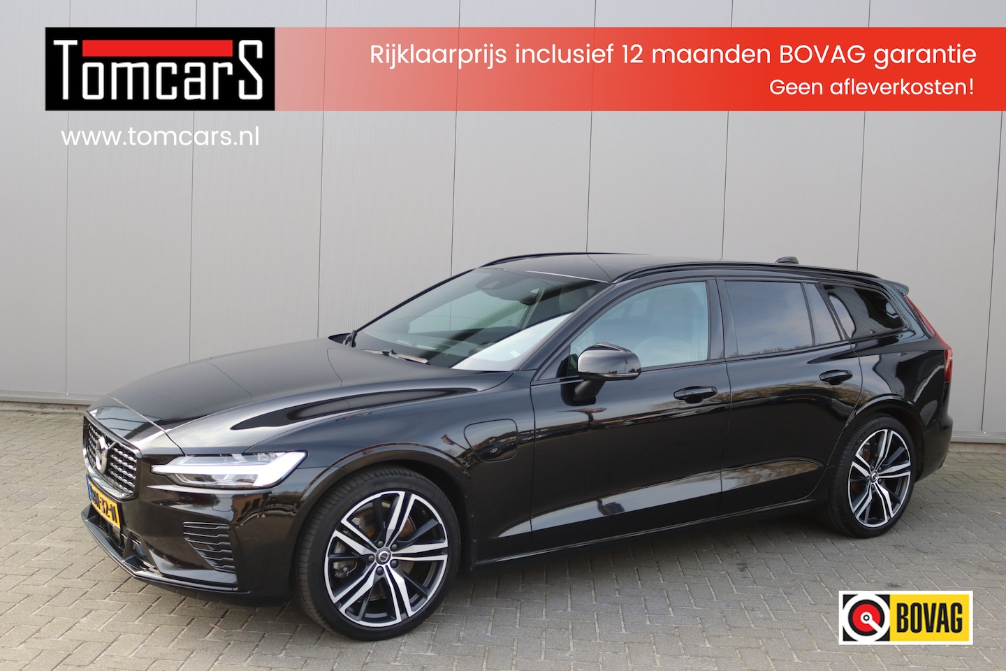 Volvo V60 - 2.0 T6 Recharge 340PK AWD R-Design Elektr.-trekhaak/Pano-dak/Winter-pack/Memory-stoel - AutoWereld.nl