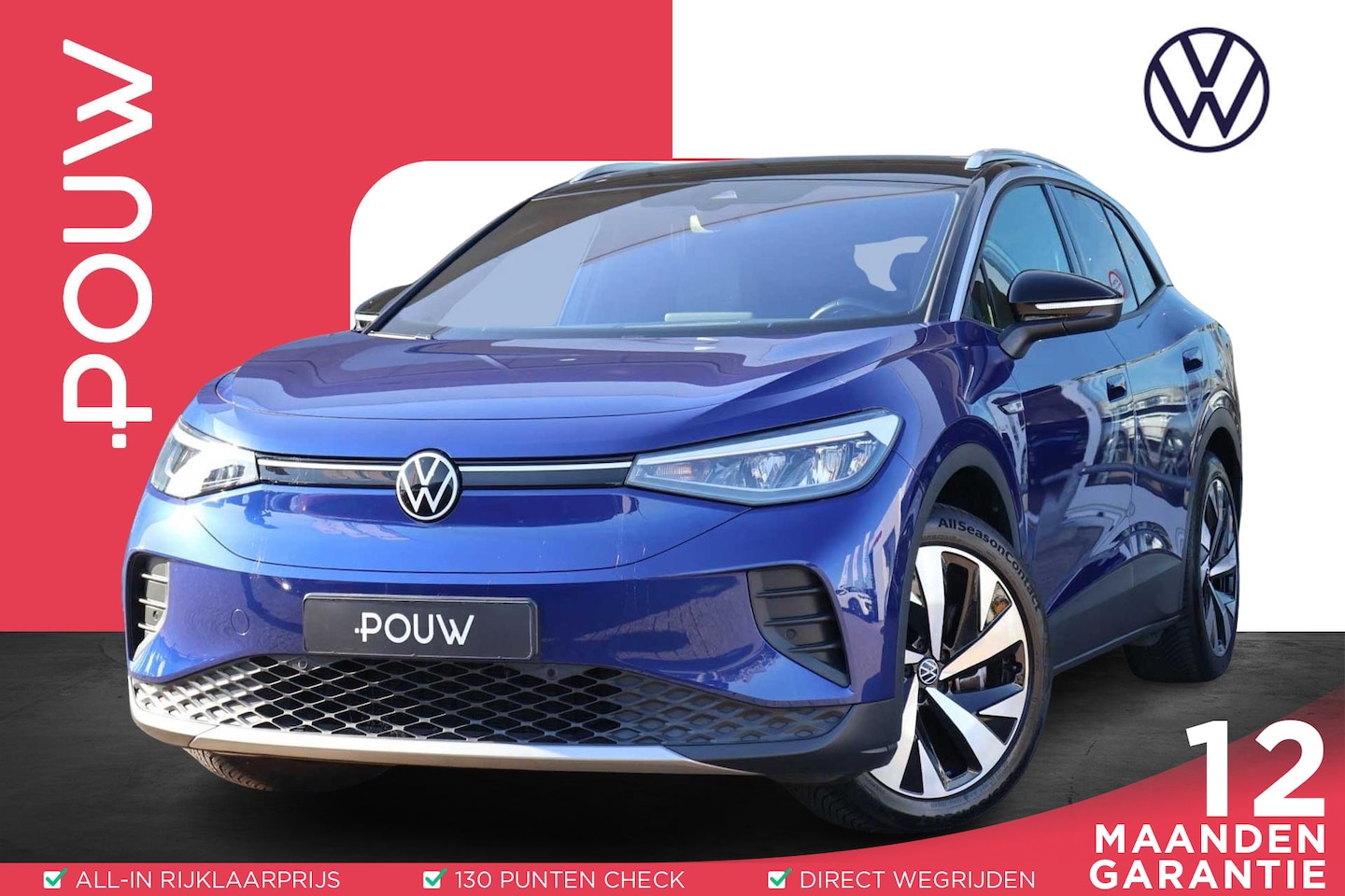 Volkswagen ID.4 - 204pk First 77 kWh | SoH 91% | Navigatie | Camera | Stuur & Stoelverwarming | Adaptive Cru - AutoWereld.nl