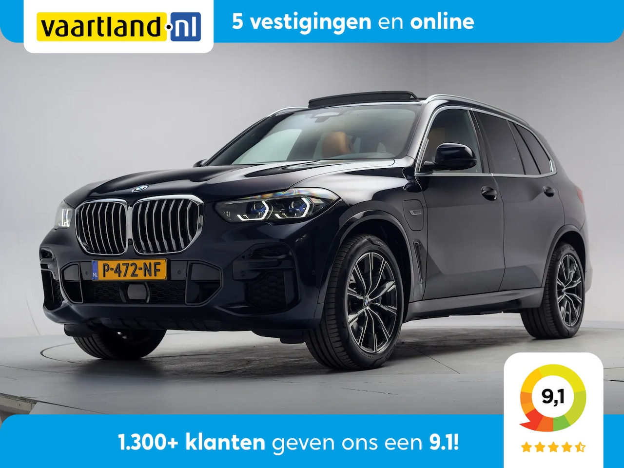 BMW X5 - xDrive45e M Sport High Executive [ Panorama Soft-close Leder HUD 360°cam Luchtvering ] - AutoWereld.nl