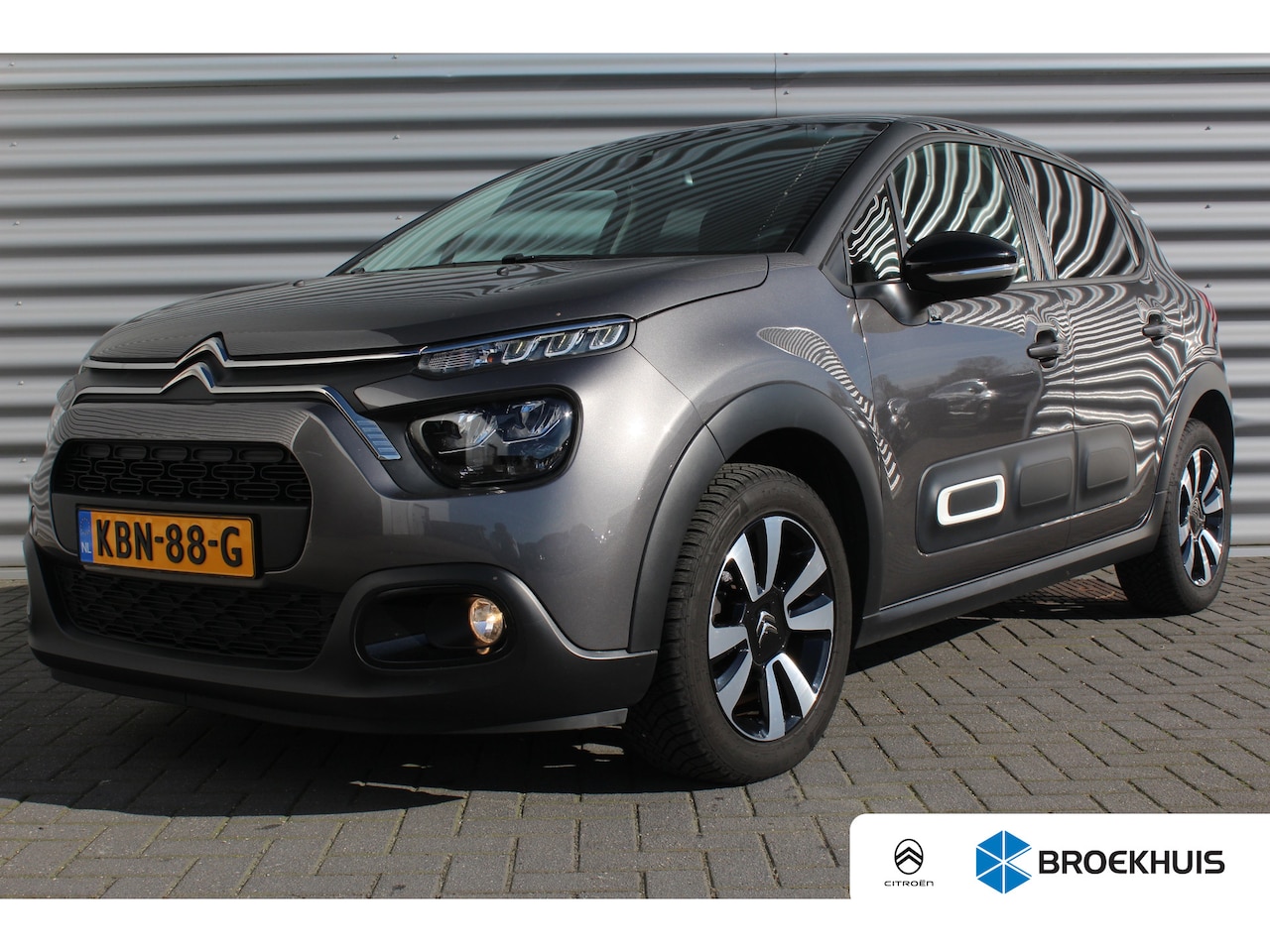 Citroën C3 - Citroen 1.2 PURETECH 83PK 5-DRS SHINE / NAVI / CLIMA / LED / PDC / 16" LMV / WINTERPAKKET - AutoWereld.nl