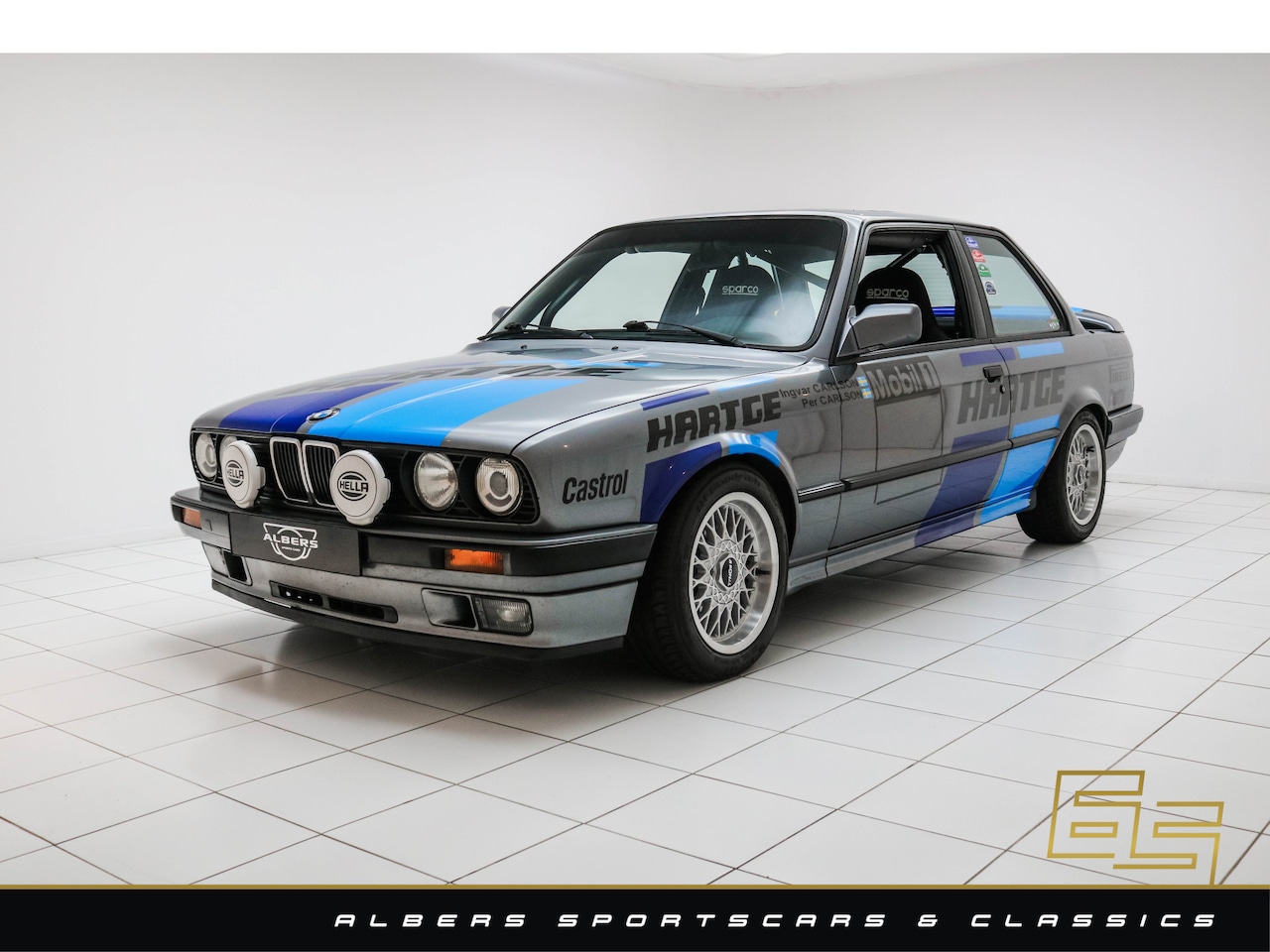 BMW 3-serie Coupé - 325 i E30 E36 328 engine - Ringtool - Restored - Rollbar - Bucket seat - AutoWereld.nl