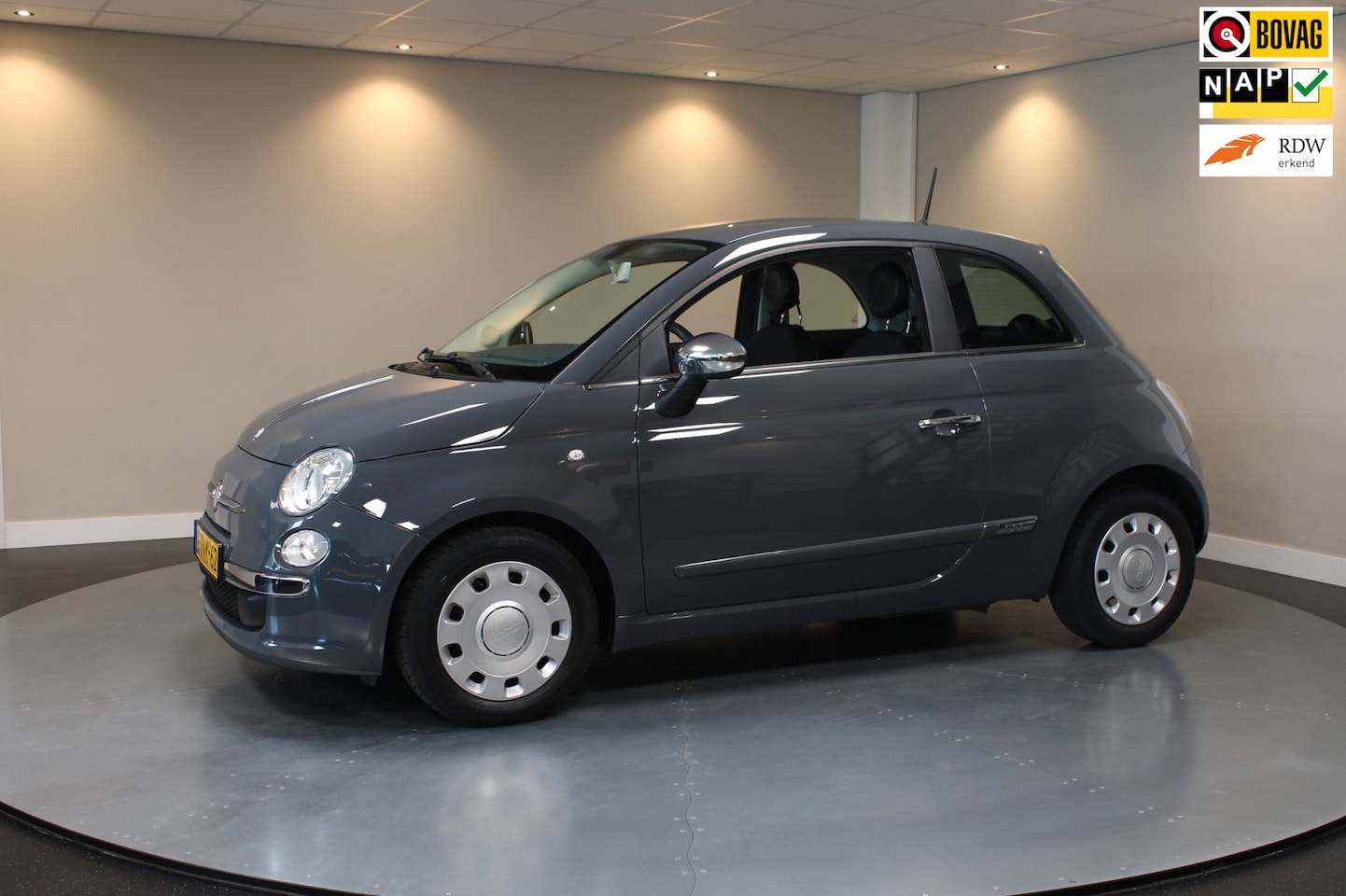 Fiat 500 - 0.9 TwinAir Turbo Easy *Carplay* Trekhaak|Climate|Half-Leder|NAP - AutoWereld.nl