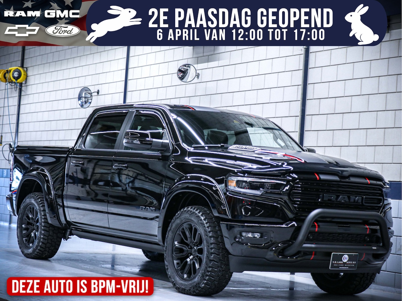 Dodge Ram 1500 - Limited Night Edition | Digitale cluster | 5.7L HEMI V8 - AutoWereld.nl