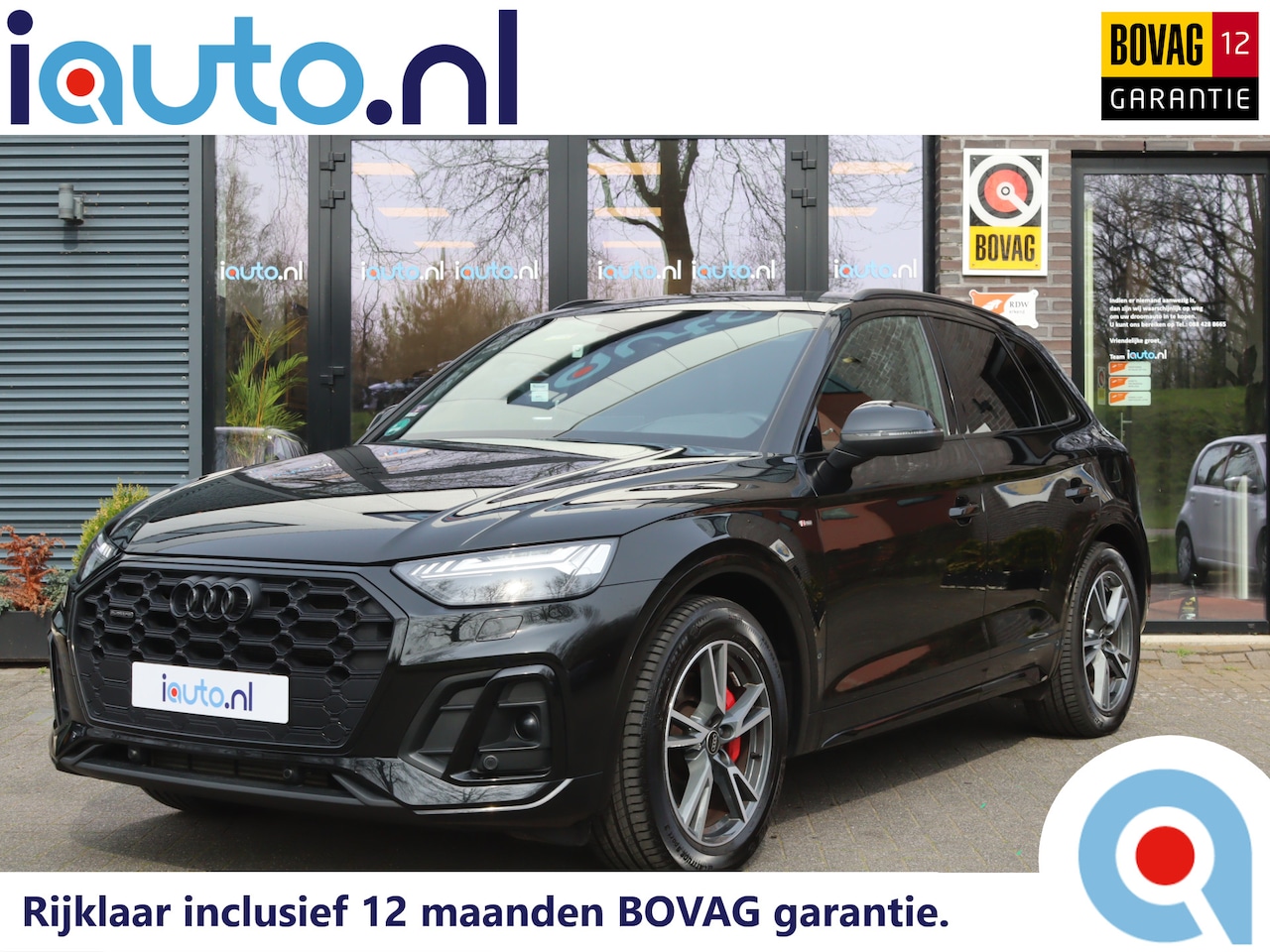 Audi Q5 - 50 TFSI e S-Line Optiek Matrix LED/Luchtvering/Keyless/Leder/Camera/MMI+/Virtual Cockpit/A - AutoWereld.nl