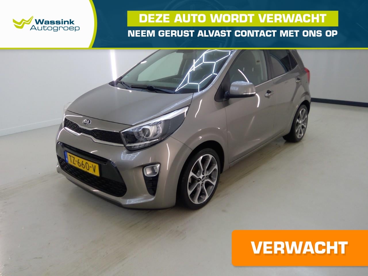 Kia Picanto - 1.0 MPi 67pk 4-zits Design Edition | Licht metalen velgen | Airco | - AutoWereld.nl