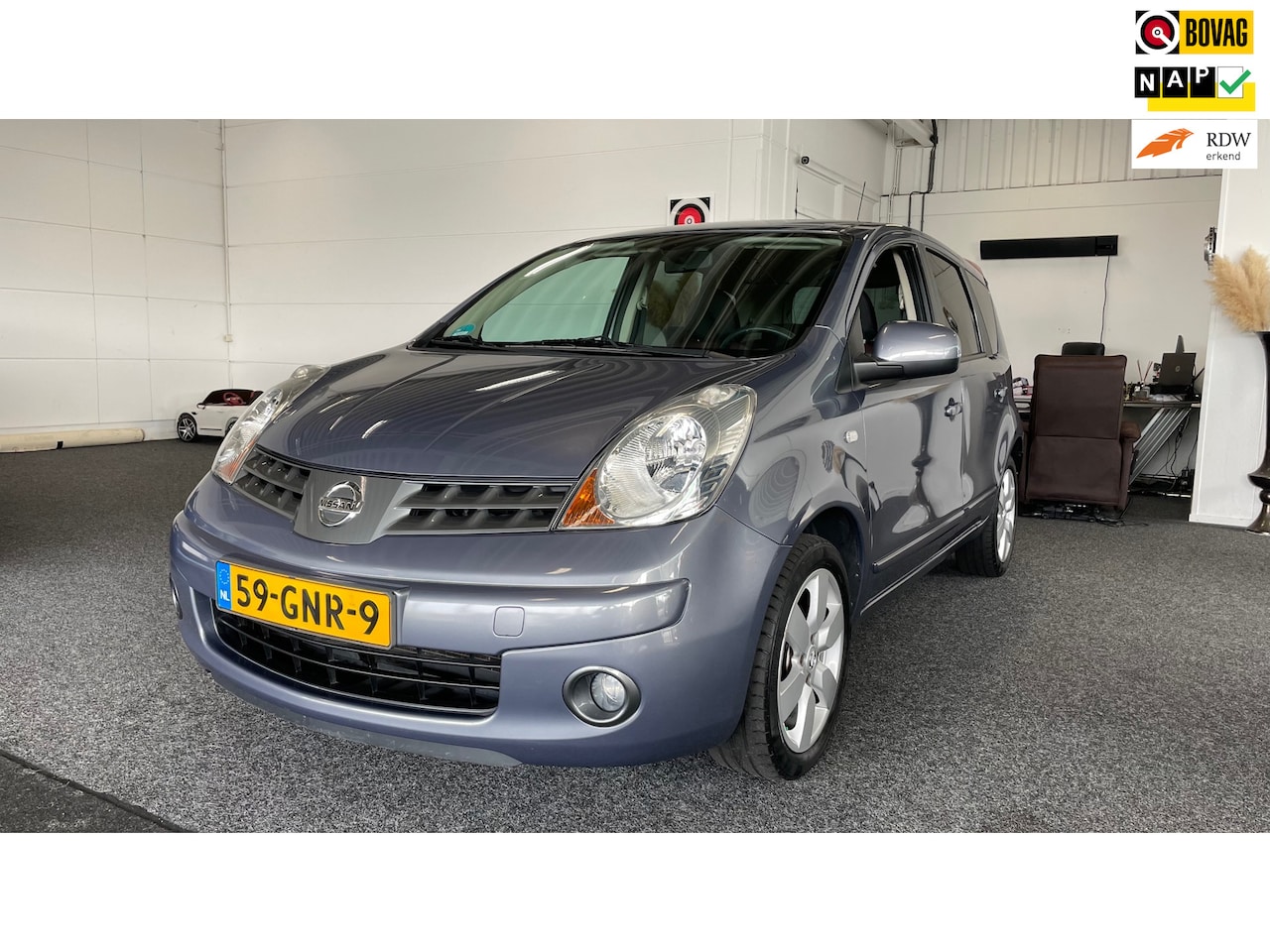 Nissan Note - 1.6 Acenta 1.6 Acenta, Cruise control, Airco, Trekhaak, Automaat - AutoWereld.nl