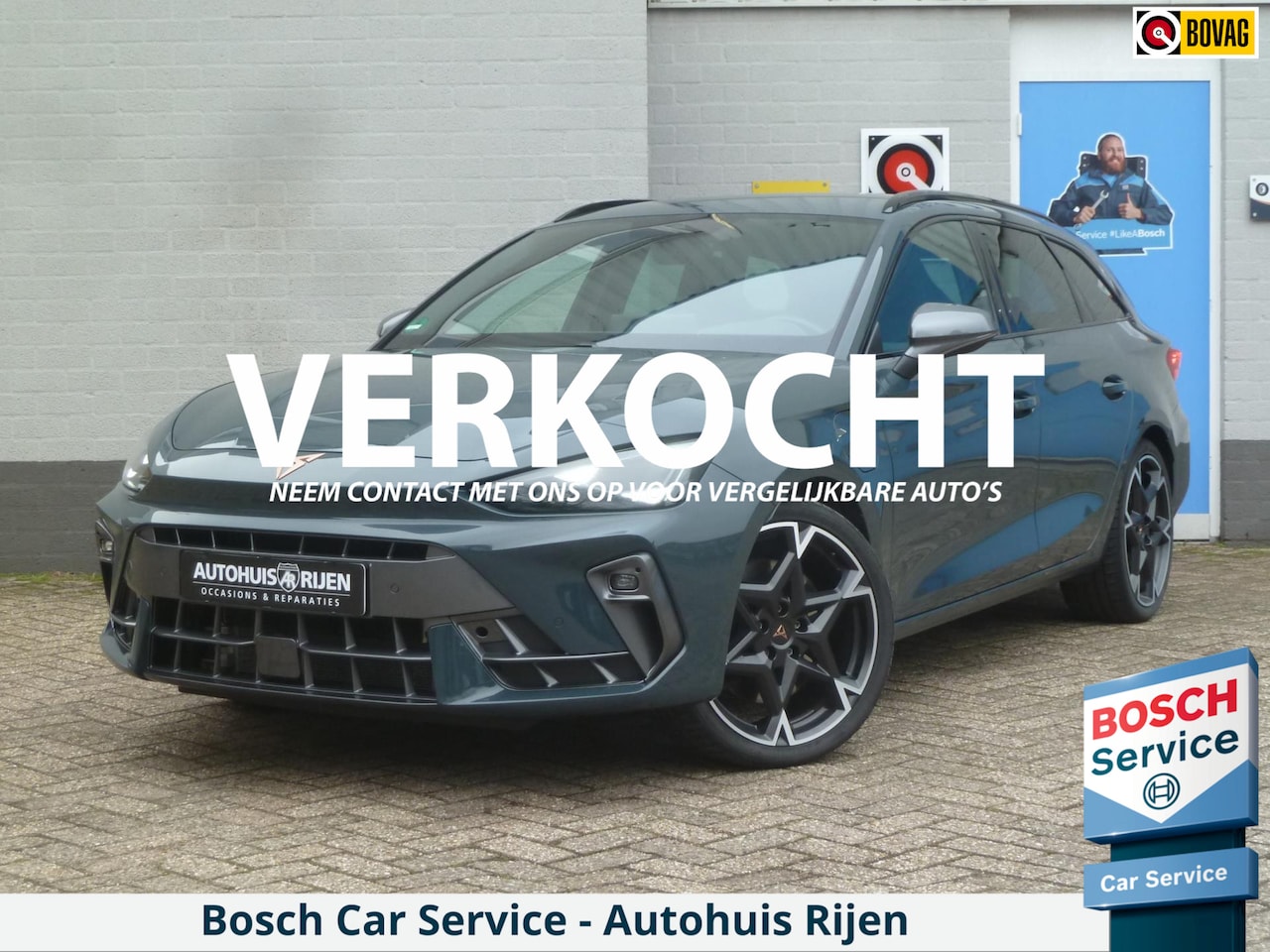 CUPRA Leon Sportstourer - 1.5 TSI e-Hybrid VZ Performance|Memory|Adapt-Cruise|Keyless-Entry|Matrix-LED|Stoel/Stuurve - AutoWereld.nl
