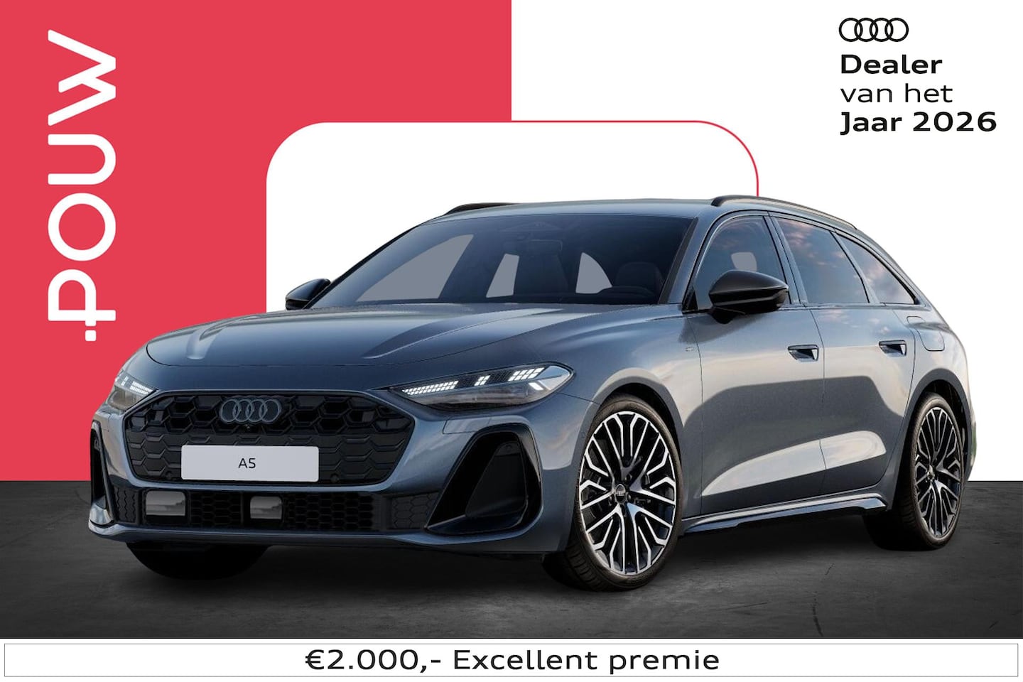 Audi A5 Avant - 2.0 e-hybrid 299pk quattro S Edition | Tech Plus | Trekhaak Wegklapbaar - AutoWereld.nl