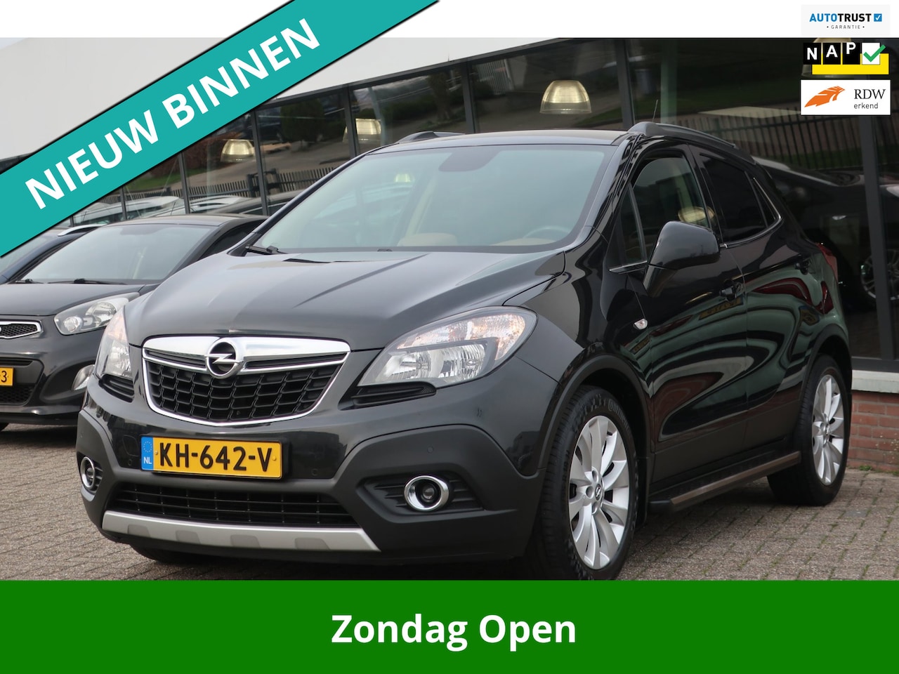 Opel Mokka - 1.4 T Cosmo 2e EIG_NAVI_CAM_PDC V+A_DOH_NAP. - AutoWereld.nl