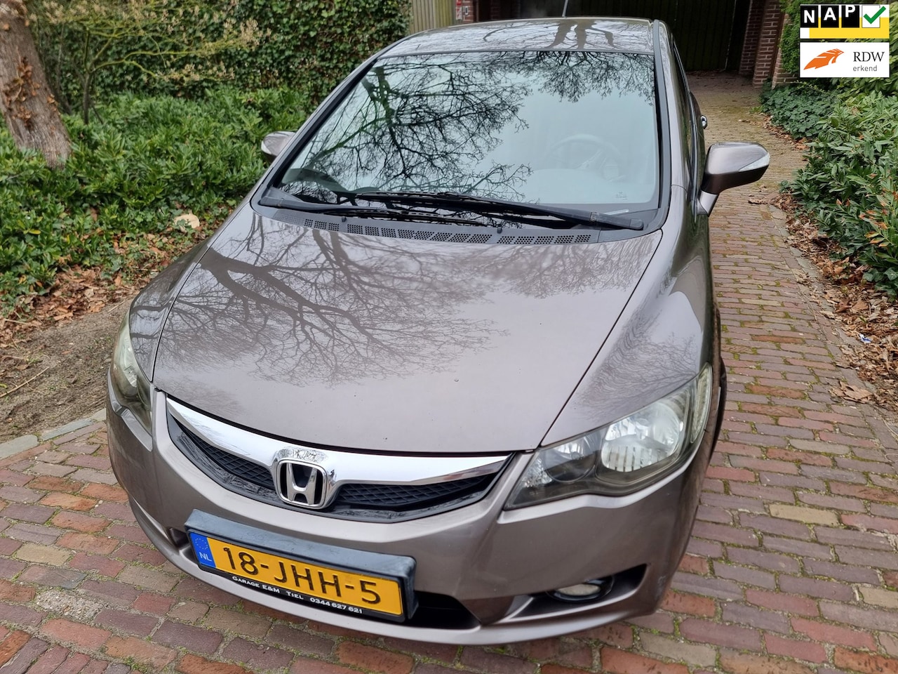 Honda Civic - 1.3 Hybrid Zwart Leder EXPORT/HANDEL - AutoWereld.nl
