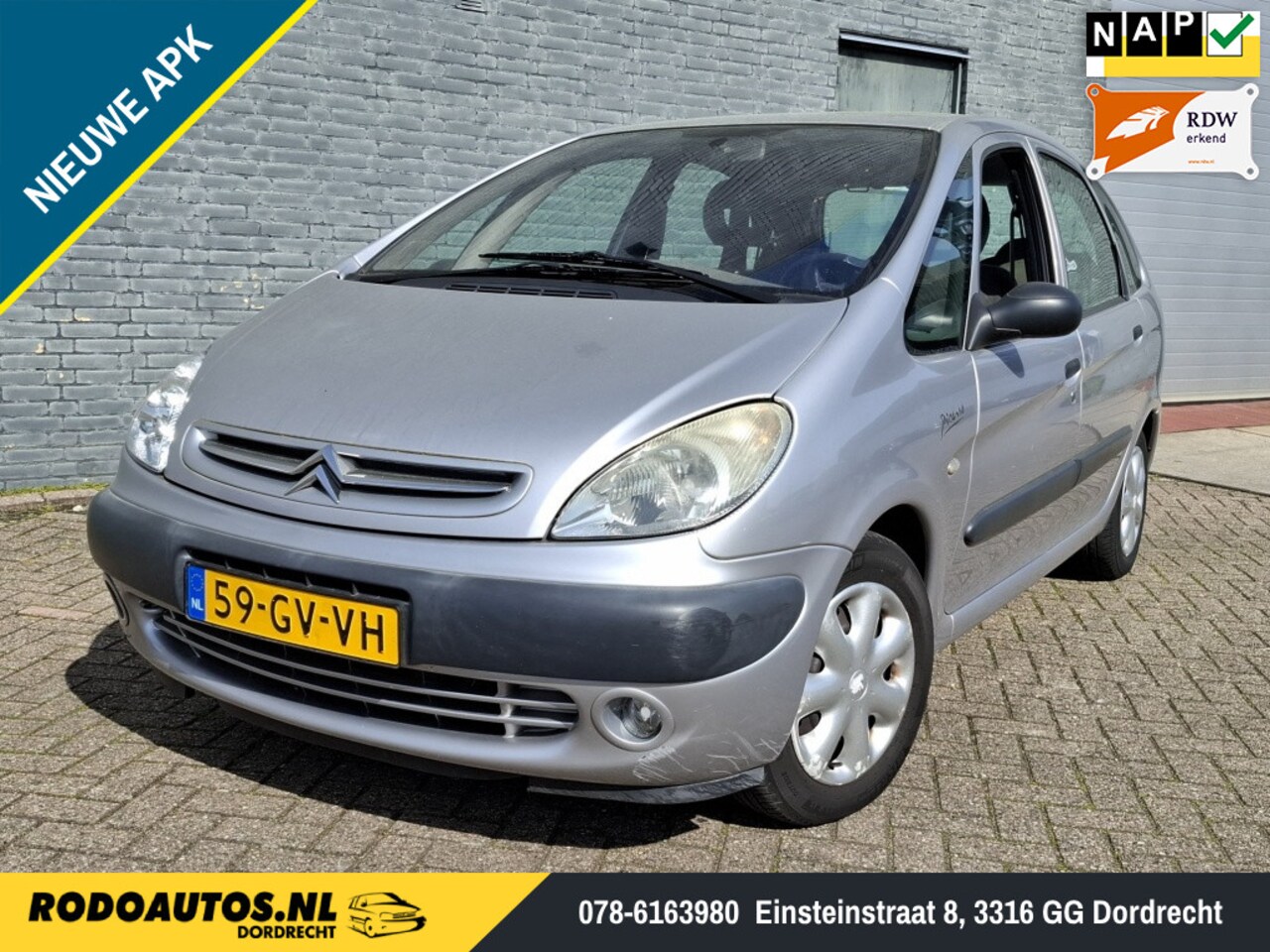 Citroën Xsara Picasso - 1.8i-16V Airco Boekjes APK 04-2027 ✅ - AutoWereld.nl