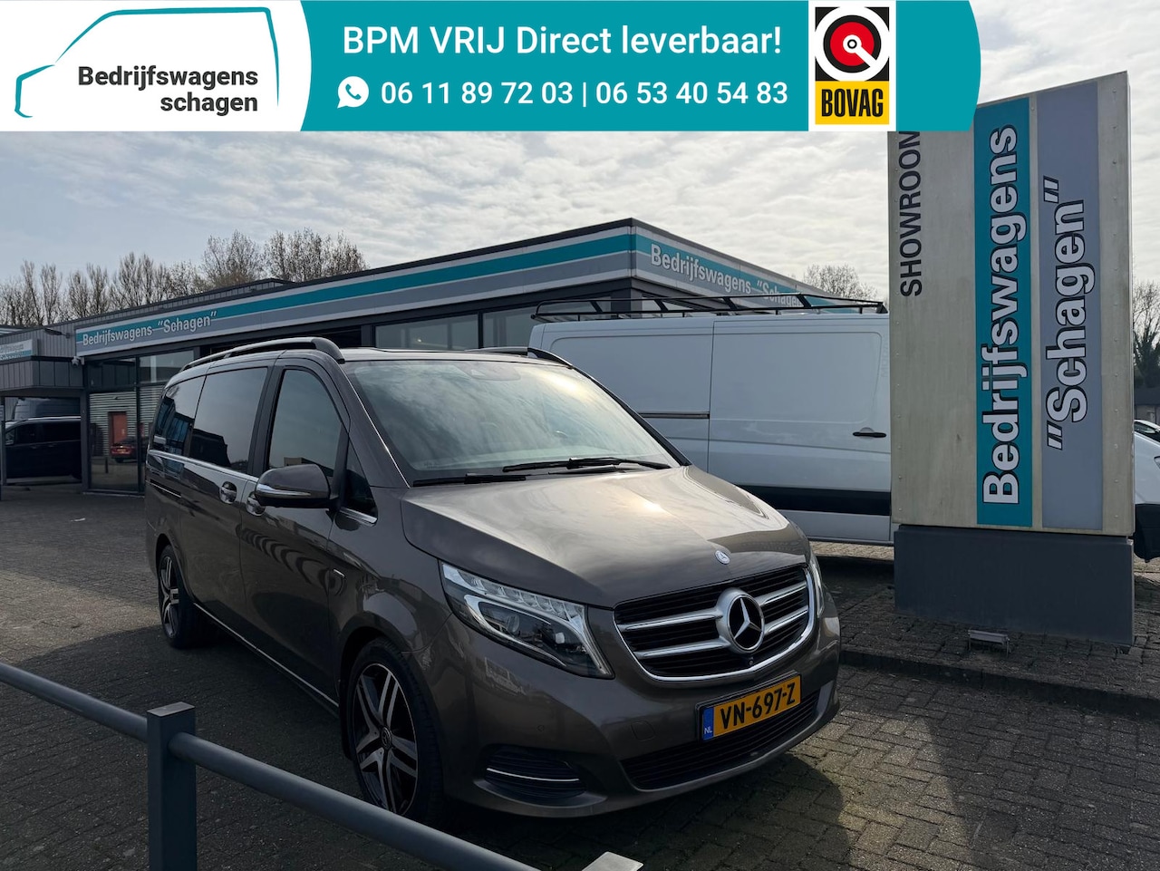 Mercedes-Benz V-klasse - 250 BlueTEC L2 DC Avantgarde | Elec. Schuifdeuren | 360° Camera | Leder | LED - AutoWereld.nl