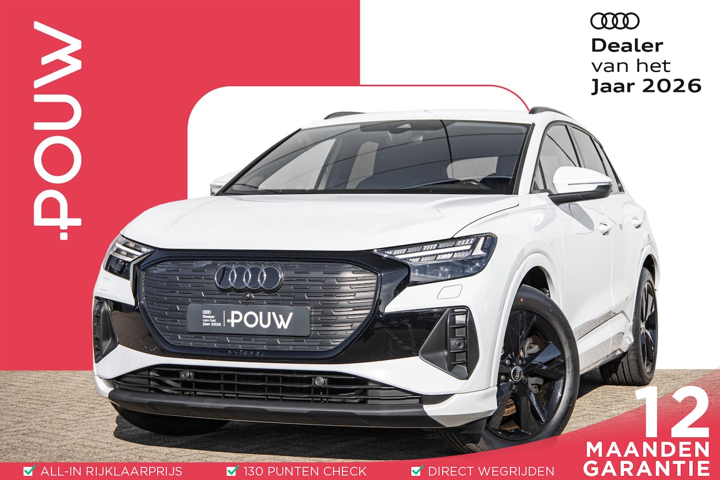 Audi Q4 e-tron - 45 286pk Advanced Edition 82 kWh | 20" LMV | Head-up Display | Achteruitrijcamera | Apple - AutoWereld.nl