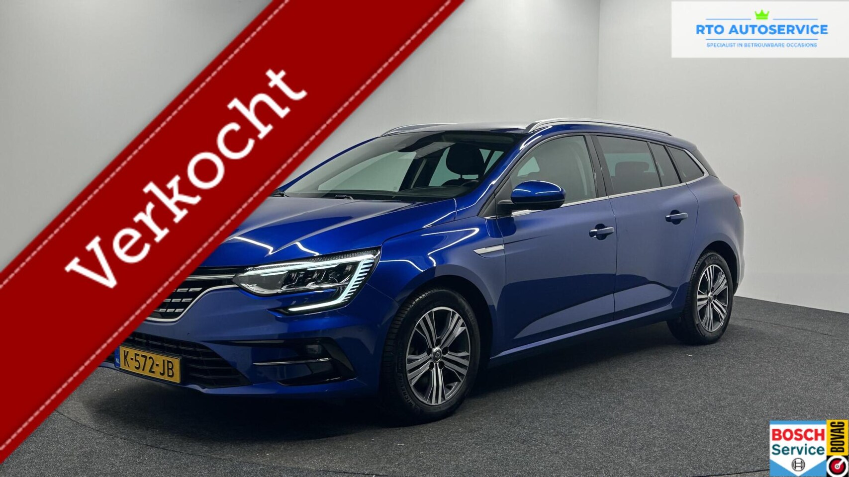Renault Mégane Estate - 1.3 TCe Intens HEAD UP NAVI CAMERA ECC CRUISE LM GROOT SCHERM. - AutoWereld.nl