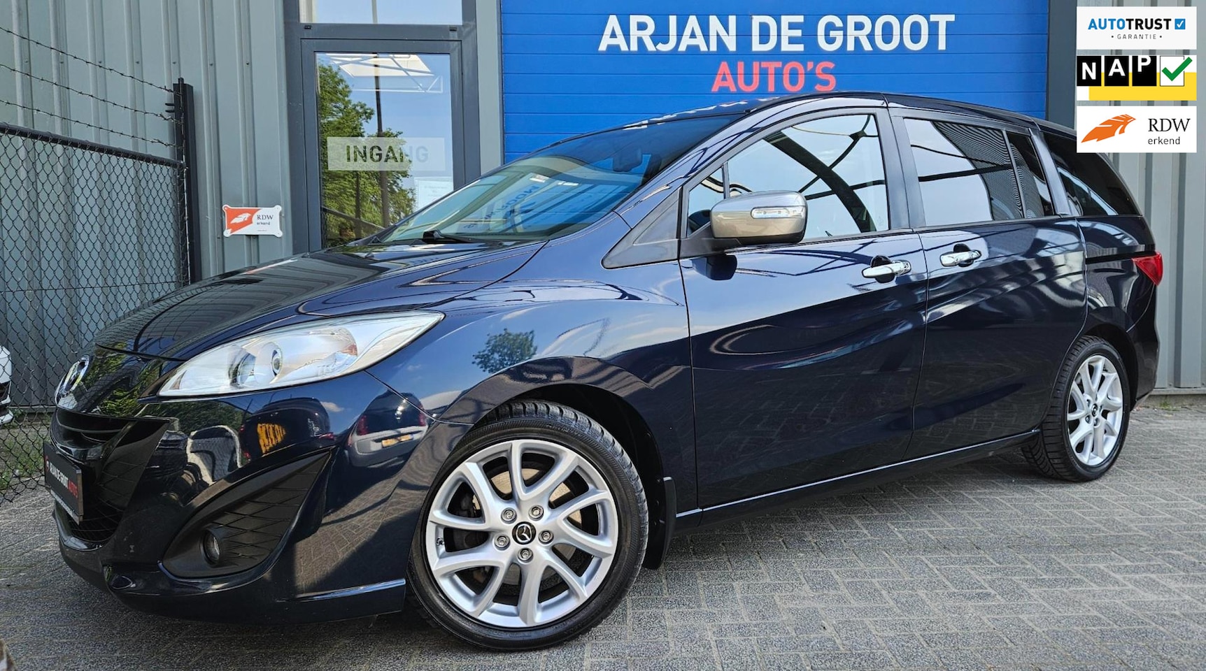 Mazda 5 - 2.0 Silver Edition 150PK Cruise Clima PDC 7 Personen - AutoWereld.nl