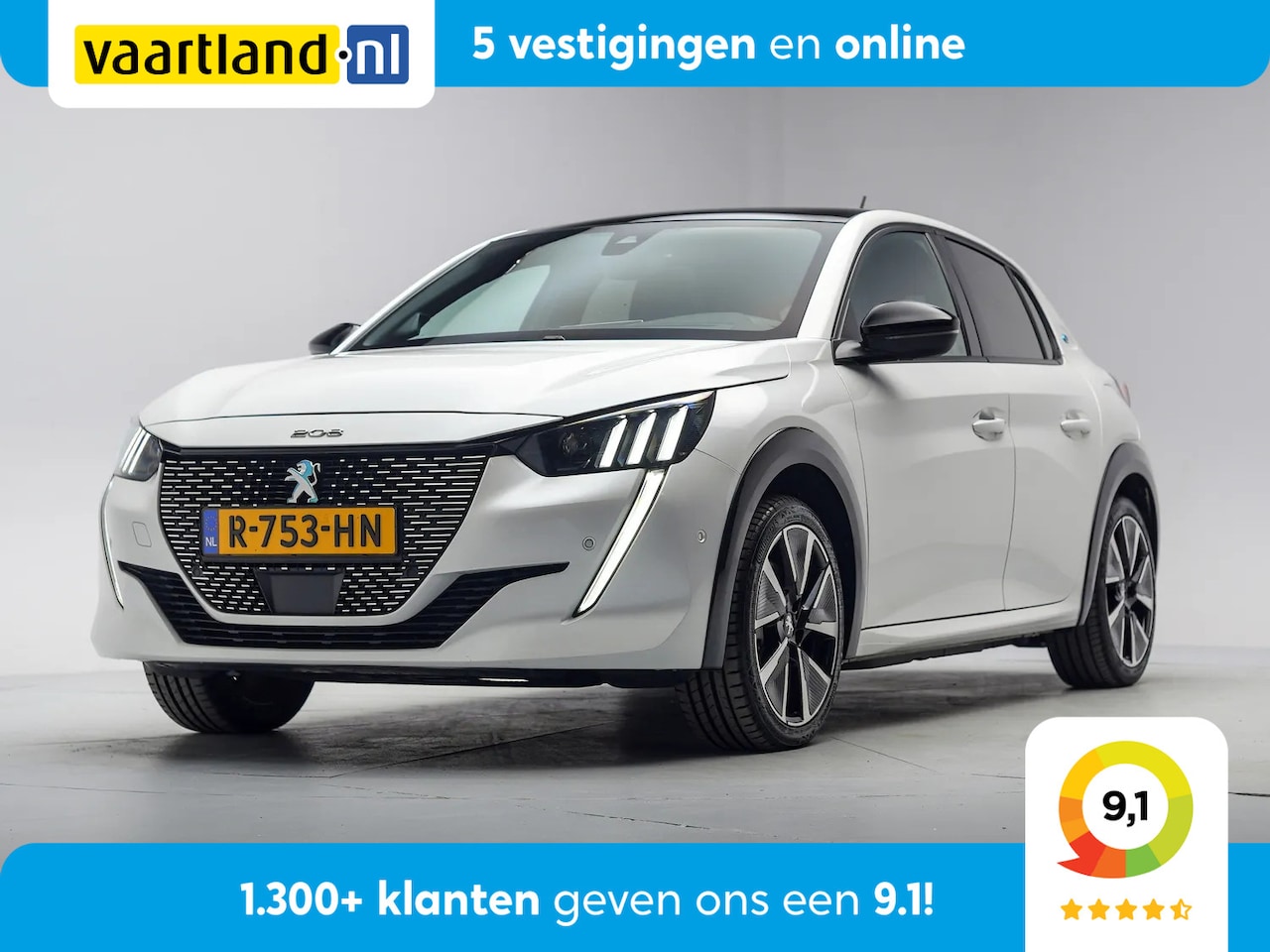 Peugeot e-208 - EV 50 kWh GT Pack 3-Fase [ Panoramadak LED Navi Camera Apple/Android ] - AutoWereld.nl