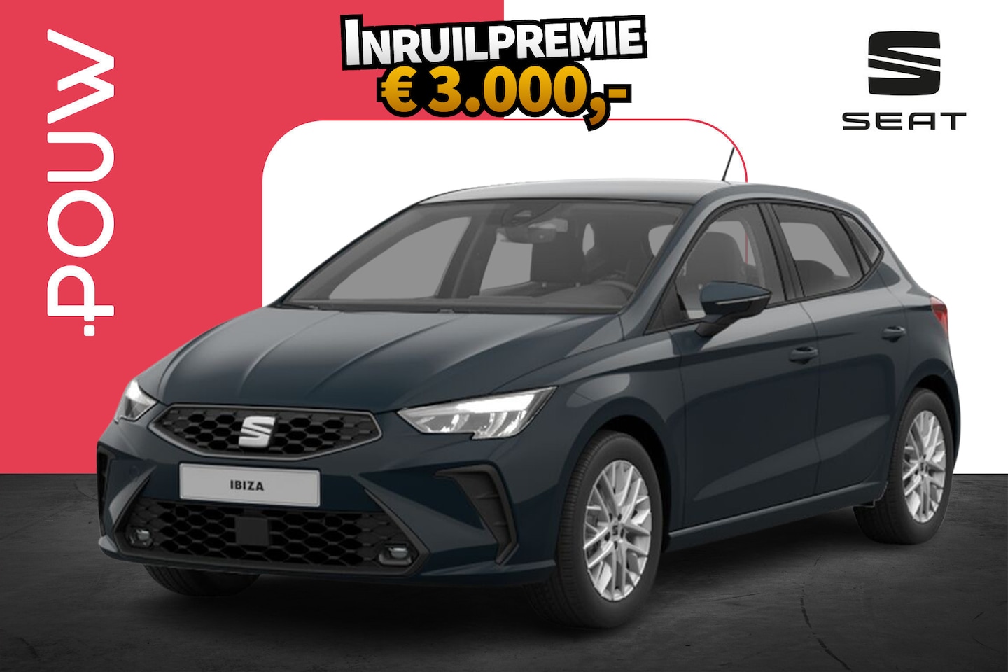 SEAT Ibiza - 1.0 EcoTSI 95pk Style | 16'' Velgen  | Cruise Control - AutoWereld.nl