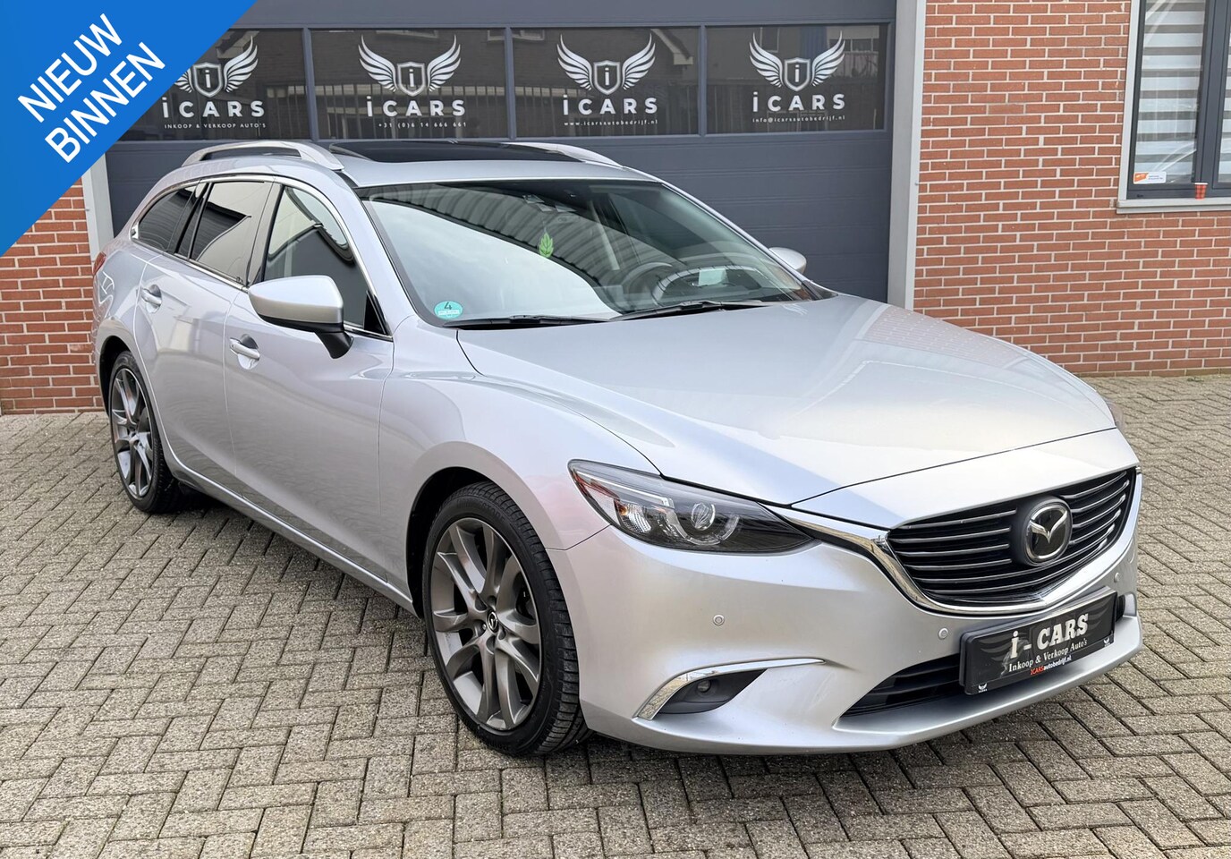 Mazda 6 Sportbreak - 2.5 SkyActiv-G 192 GT-M 1e eig. Dealer onderhouden - AutoWereld.nl