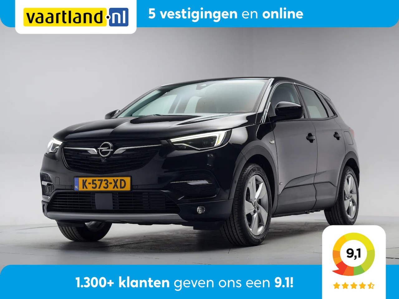 Opel Grandland X - 1.6 Hybrid 225 Elegance [ Trekhaak Navi Camera Apple/Android PDC ] - AutoWereld.nl