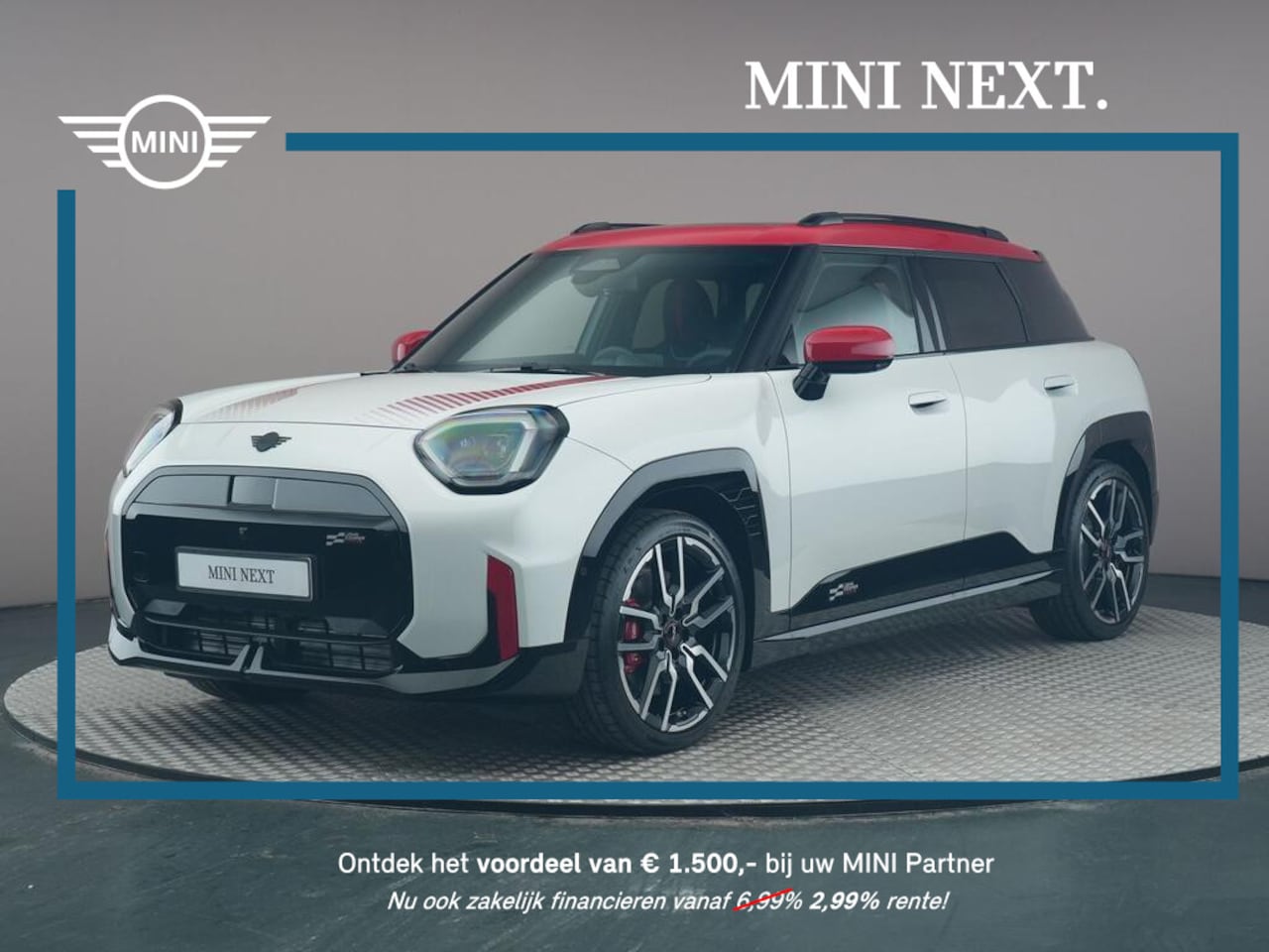 MINI Aceman - JCW John Cooper Works XL 54.2 kWh - AutoWereld.nl