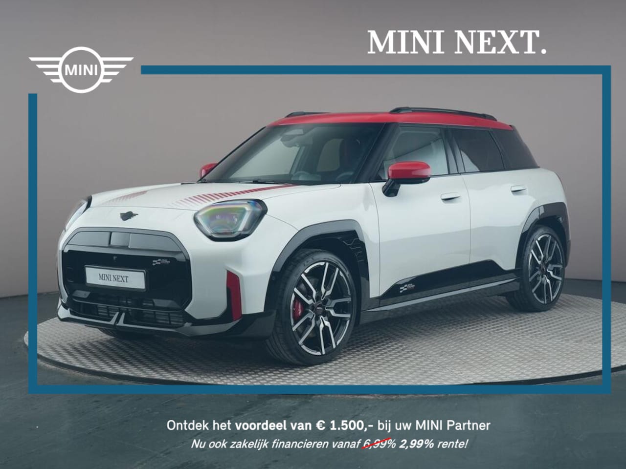 MINI Aceman - JCW John Cooper Works XL 54.2 kWh - AutoWereld.nl