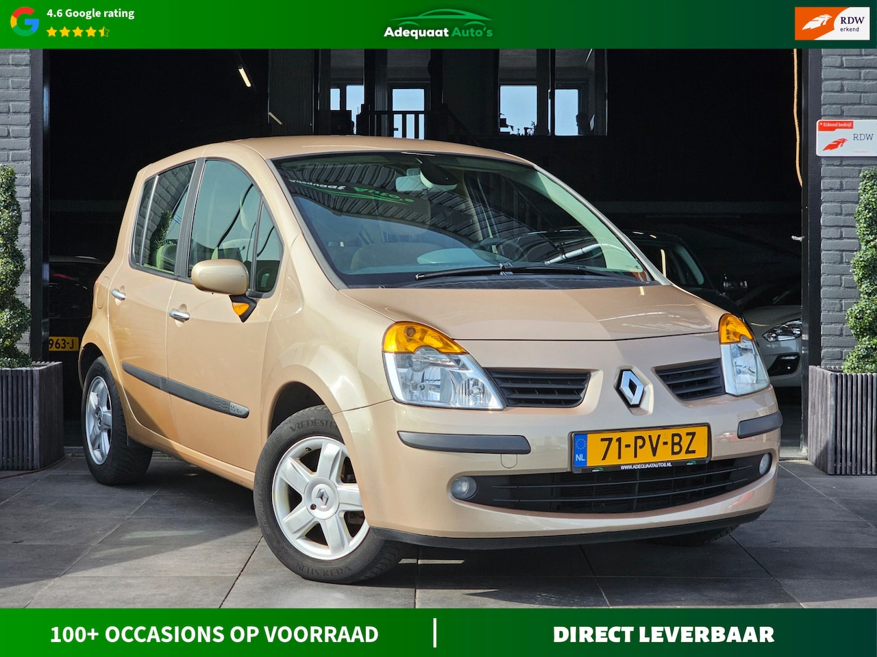 Renault Modus - 1.6-16V Dynamique Luxe|AUT|1e eig|NAP|Cruise - AutoWereld.nl