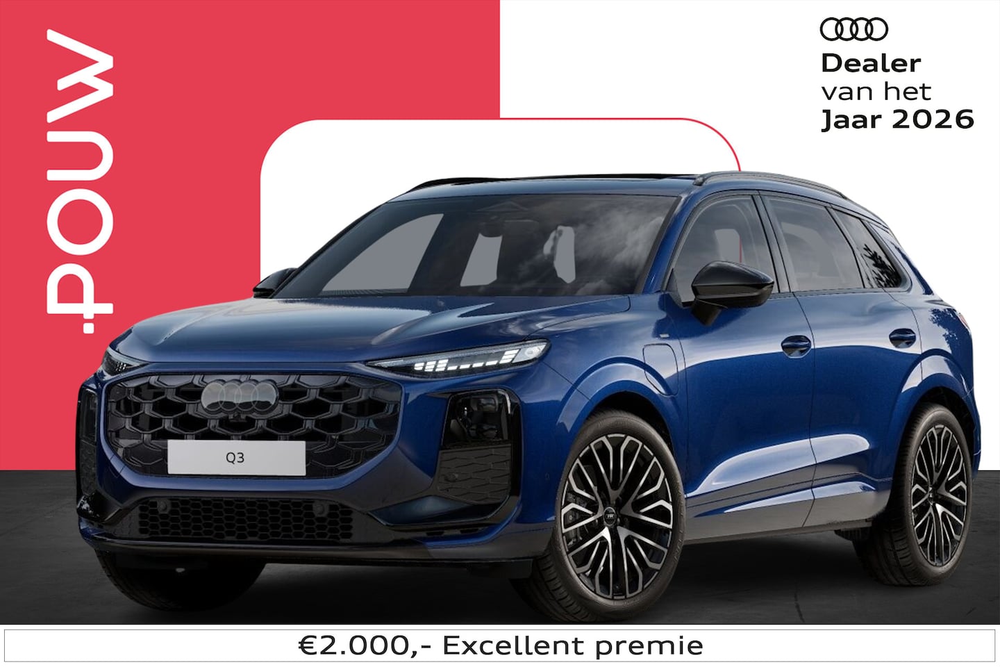 Audi Q3 - 1.5 e-hybrid 272pk S Edition | Panoramadak | 20" Velgen - AutoWereld.nl