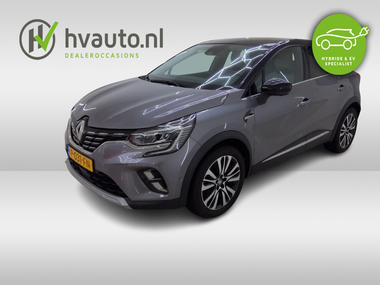 Renault Captur - 1.6 E-TECH FULL HYBRID 145PK INITIALE PARIS AUT. | Panoramadak | Easy Life Pack | Leer - AutoWereld.nl