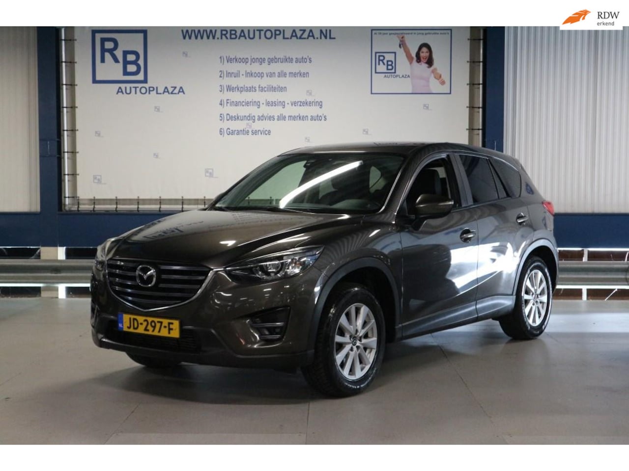 Mazda CX-5 - 2.2d SkyActiv-D 150 Skylease GT 2.2d SkyActiv-D 150 Skylease GT / LEER / KEURIG ! ! ! - AutoWereld.nl