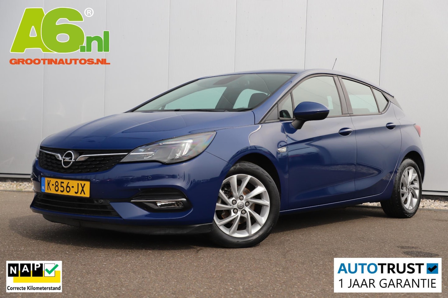 Opel Astra - 1.2 Edition 110PK Navigatie Clima Cruise Carplay Achteruitrijcamera 16 inch LMV - AutoWereld.nl