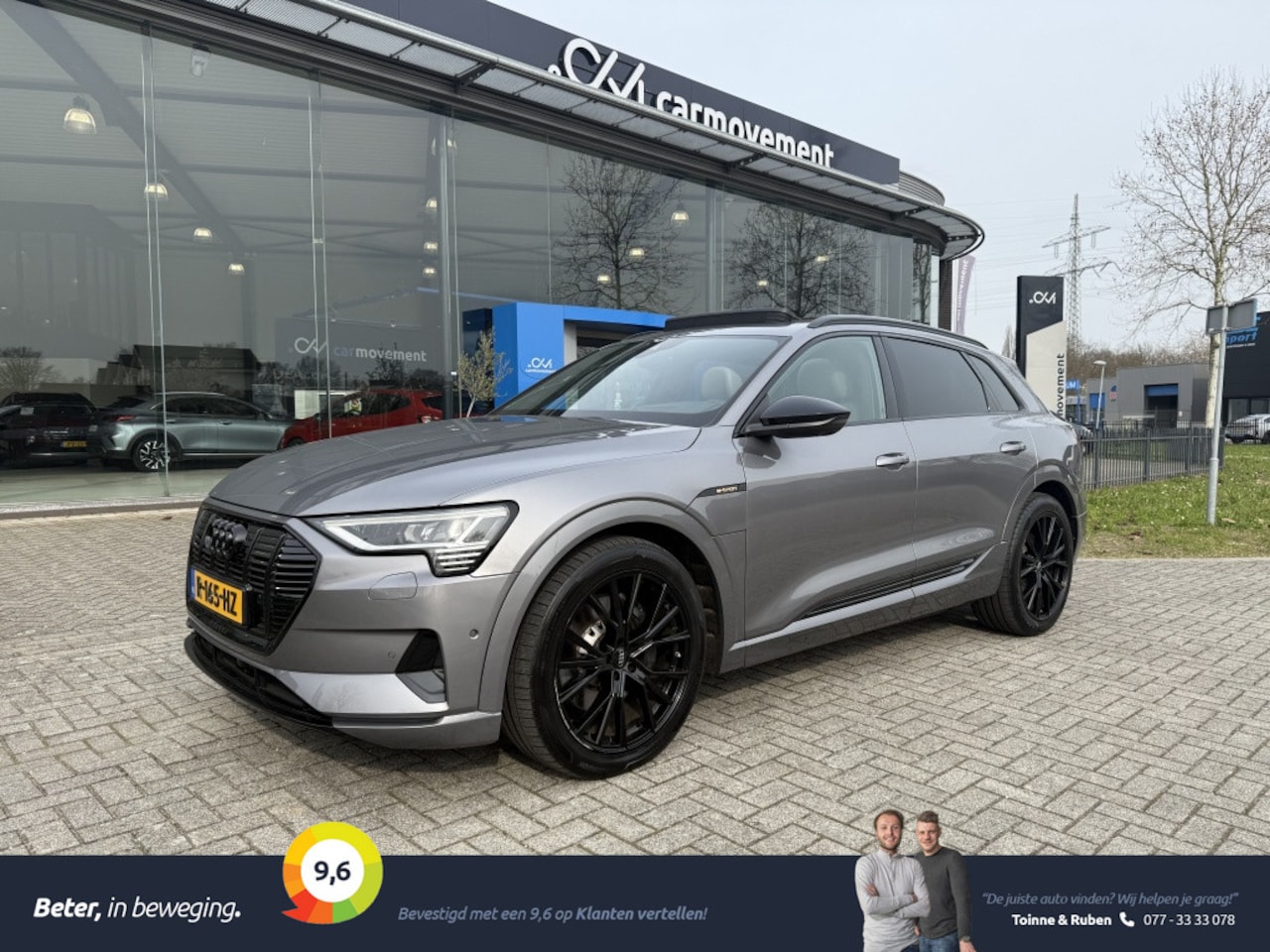 Audi e-tron - 55 quattro advanced Pro Line S | Schuifdak | Memory |Full option - AutoWereld.nl