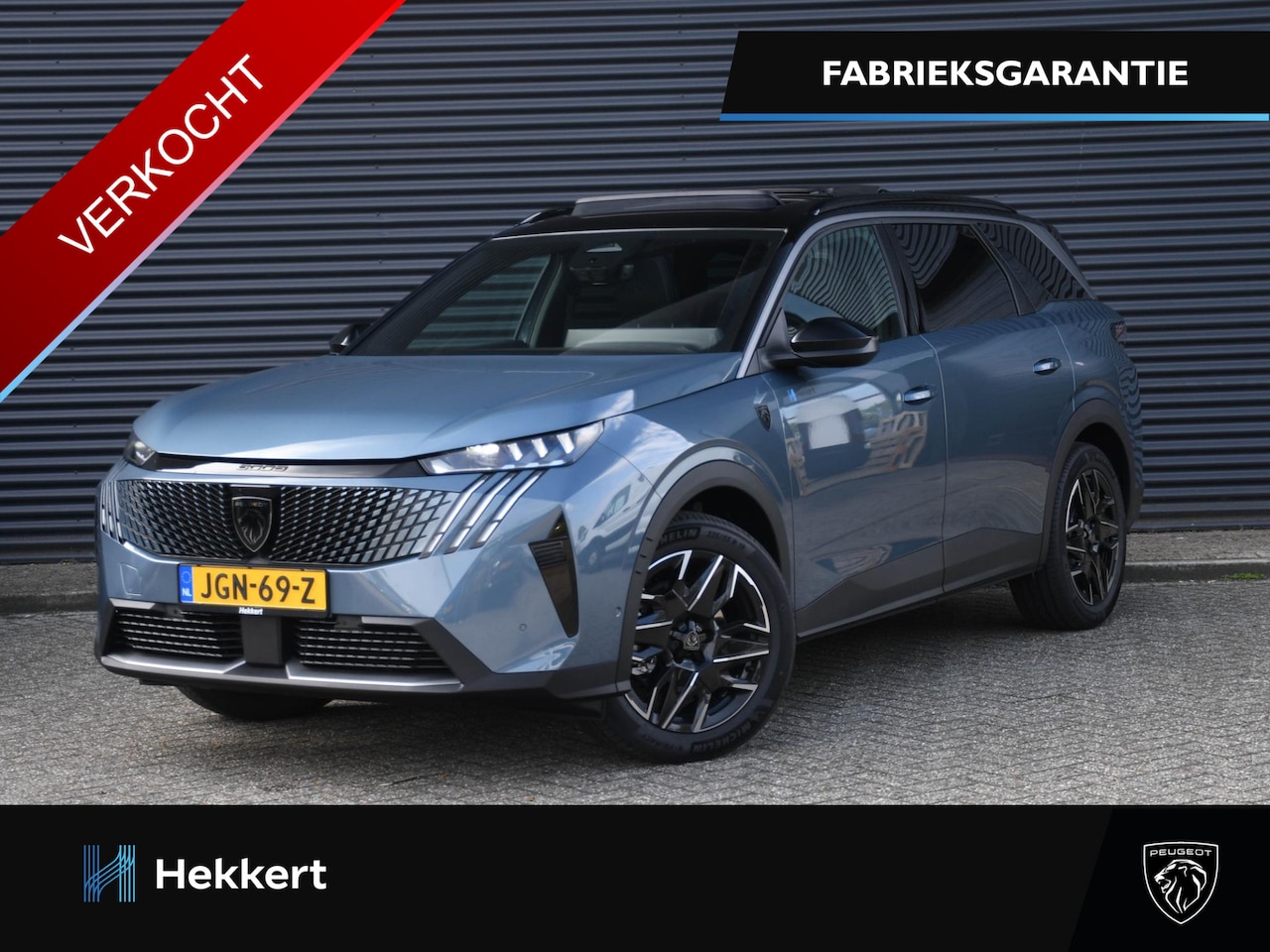 Peugeot 5008 - GT 1.2 Hybrid 145pk Automaat 7-Persoons ADAP. CRUISE | PANO-DAK | 19''LM | 360 CAMERA | LA - AutoWereld.nl