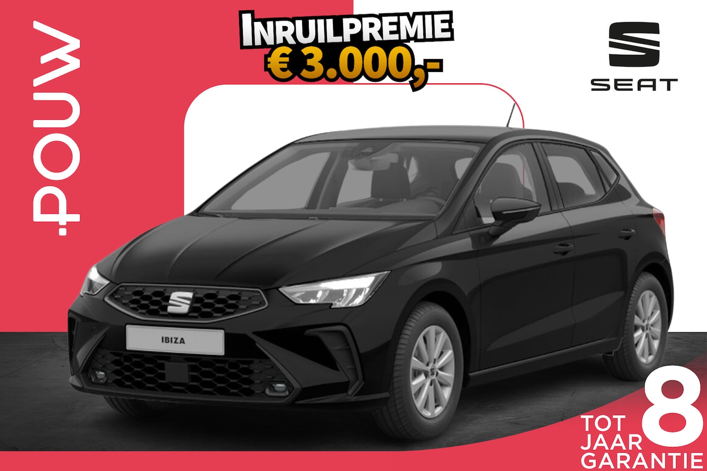 SEAT Ibiza - 1.0 EcoTSI 95pk Reference | 16'' Velgen | Cruise Control - AutoWereld.nl